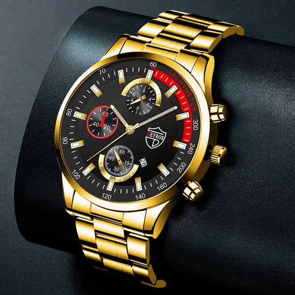 2022 fashion mens gold stainls steel watch luxury men busins casual leather quartz watch luminous clock relogio masculino, Slivery;brown
2022 fashion mens gold stainls steel watch luxury men busins casual leather quartz watch luminous clock relogio masculino, Slivery;brown