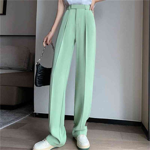 women's pants capris mint green high waist sagging pants spring and summer women's versatile korean version floor dragging casual, Black;white
women's pants capris mint green high waist sagging pants spring and summer women's versatile korean version floor dragging casual, Black;white
