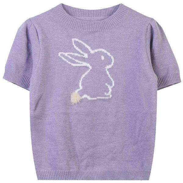 women's sweaters early spring 2022 women's purple bunny pommel stitching sweet age reducing slim fitting round neck knitted pullov, White;black
women's sweaters early spring 2022 women's purple bunny pommel stitching sweet age reducing slim fitting round neck knitted pullov, White;black
