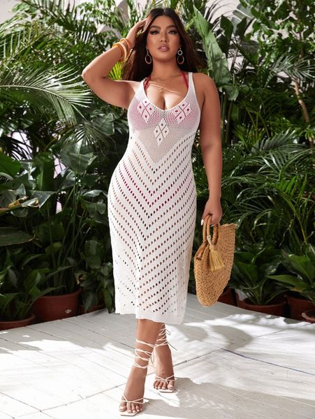 plus hollow-out cover up 56w2#, Black
plus hollow-out cover up 56w2#, Black