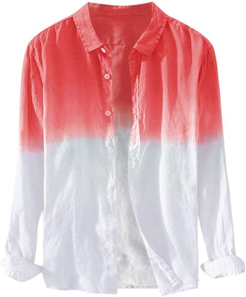mens tie dye cotton linen shirts lapel shirt long sleeve loose men shirt button up beach yoga top, White;black
mens tie dye cotton linen shirts lapel shirt long sleeve loose men shirt button up beach yoga top, White;black