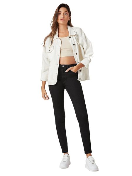 high waist zip fly skinny jeans 641a#, Blue
high waist zip fly skinny jeans 641a#, Blue