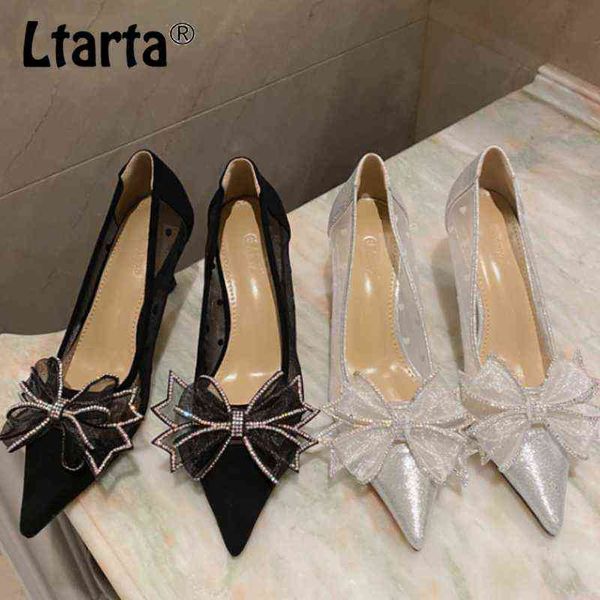 sandals ltarta women's shoes pointed toe high heeled shoes with bow sequins shallow mouth stiletto mesh high heeled shoes jxq 220318, Black
sandals ltarta women's shoes pointed toe high heeled shoes with bow sequins shallow mouth stiletto mesh high heeled shoes jxq 220318, Black