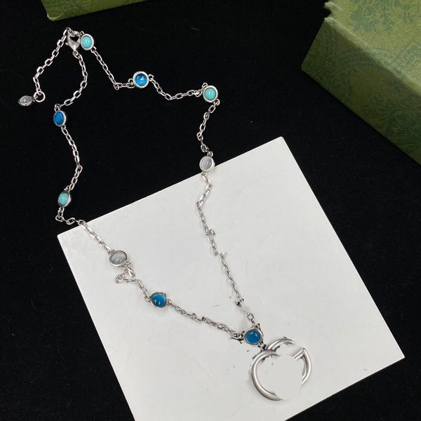 2022 fashion designer sterling silver double g daisy necklace clavicle chain is a celebrity favorite style, men and women party promise cham
2022 fashion designer sterling silver double g daisy necklace clavicle chain is a celebrity favorite style, men and women party promise cham