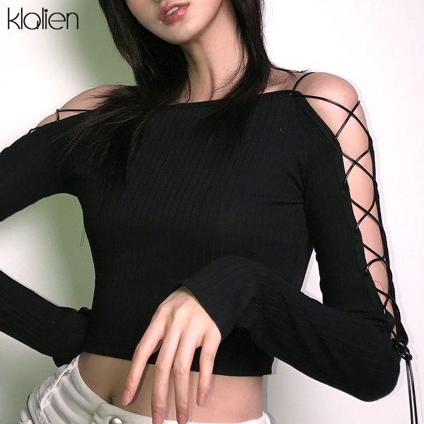 fashion black bandage rib knitted pullover sweater women autumn long sleeve korean streetwear office lady wild new, White;black
fashion black bandage rib knitted pullover sweater women autumn long sleeve korean streetwear office lady wild new, White;black