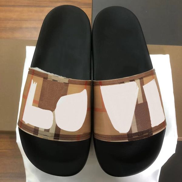 fashion designer slides women mens slippers plaid sandal sliders summer gear bottoms shoes womens loafers causal sandals slipper size 36-46, Black
fashion designer slides women mens slippers plaid sandal sliders summer gear bottoms shoes womens loafers causal sandals slipper size 36-46, Black
