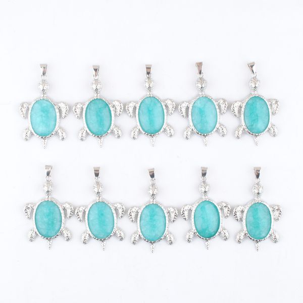 cute natural gemstones pendants turtle animal shape charm jewelry amazonite stone beads wholesale dn4581, Silver
cute natural gemstones pendants turtle animal shape charm jewelry amazonite stone beads wholesale dn4581, Silver