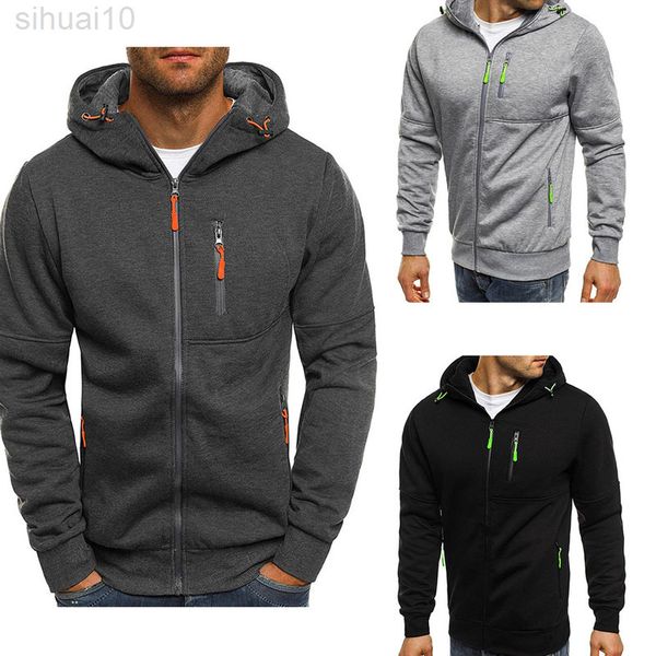 lente mens hoodies sweatshirts casual mannen gym sport vest rits kapmantel mannelijke herfst mode jassen kleding my043 l220730, Black
lente mens hoodies sweatshirts casual mannen gym sport vest rits kapmantel mannelijke herfst mode jassen kleding my043 l220730, Black