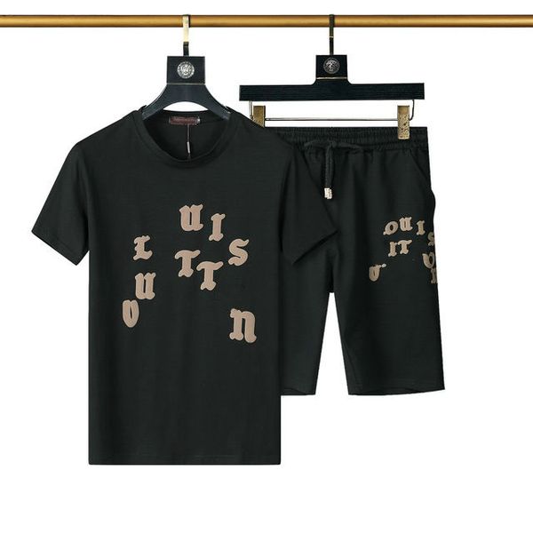 2022 summer men's tracksuits designer solid color short sleeve sports suit slim breathable street weatm22036, Gray
2022 summer men's tracksuits designer solid color short sleeve sports suit slim breathable street weatm22036, Gray