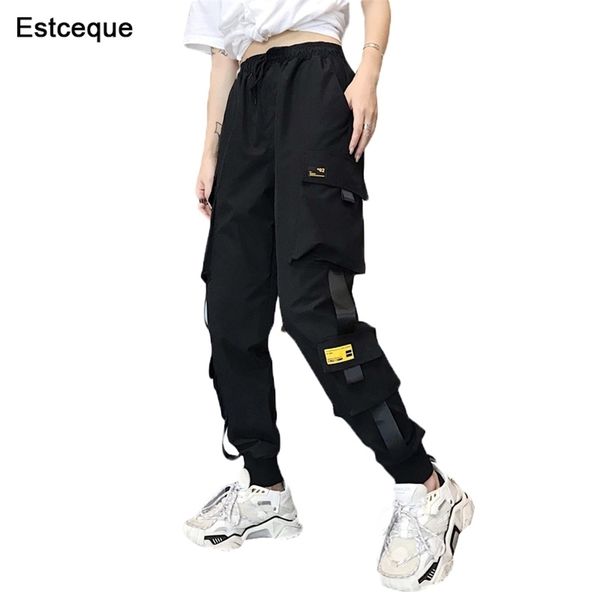 new big pockets cargo pants women high waist loose streetwear pants baggy tactical trouser hip hop joggers pants lj200820, Black;white
new big pockets cargo pants women high waist loose streetwear pants baggy tactical trouser hip hop joggers pants lj200820, Black;white