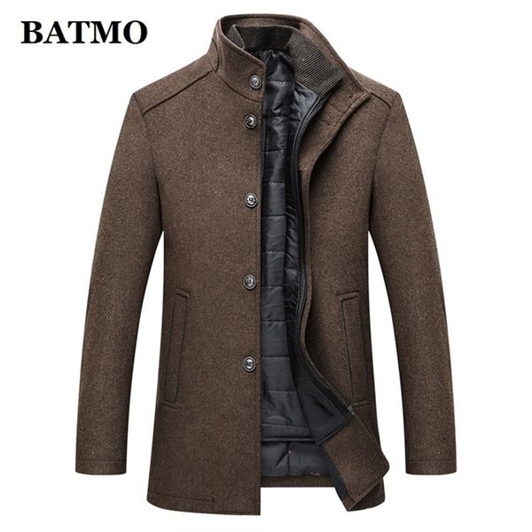 batmo arrival autumn winter wool thicked trench coat men s jackets plus size m xxxl al 01 lj201106, Black
batmo arrival autumn winter wool thicked trench coat men s jackets plus size m xxxl al 01 lj201106, Black