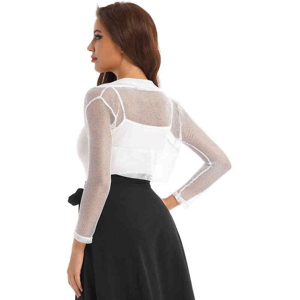 women hollow out fishnet capes sheer cropped cardigan casual super thin long sleeve shrug bolero open front cover ups l220714, White
women hollow out fishnet capes sheer cropped cardigan casual super thin long sleeve shrug bolero open front cover ups l220714, White