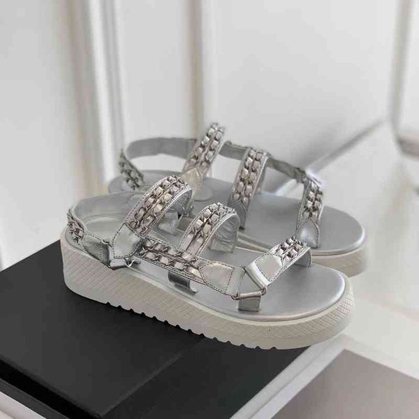sandals women's leather summer shoes back lace up sandals multiple decorative chains sneakers series, Black
sandals women's leather summer shoes back lace up sandals multiple decorative chains sneakers series, Black