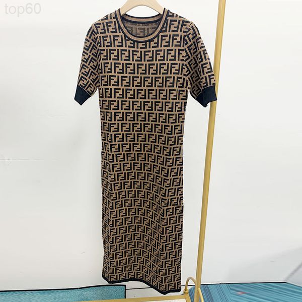 casual dresses designer women's 21 spring new ff full sleeved jacquard dress knitted short skirtgmox 2002 luxury, Black;gray
casual dresses designer women's 21 spring new ff full sleeved jacquard dress knitted short skirtgmox 2002 luxury, Black;gray
