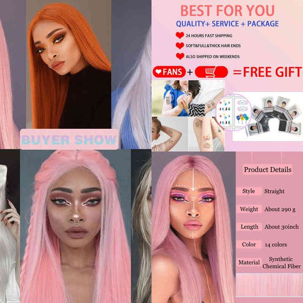 nxy 14 30 inch synthetic wig deep part long straight light pink ombre cosplay middle for black women 220622
nxy 14 30 inch synthetic wig deep part long straight light pink ombre cosplay middle for black women 220622