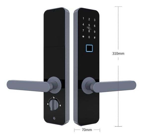 electronic wifi fingerprint door lock password tuya app card key touch screen digital smart lock
electronic wifi fingerprint door lock password tuya app card key touch screen digital smart lock