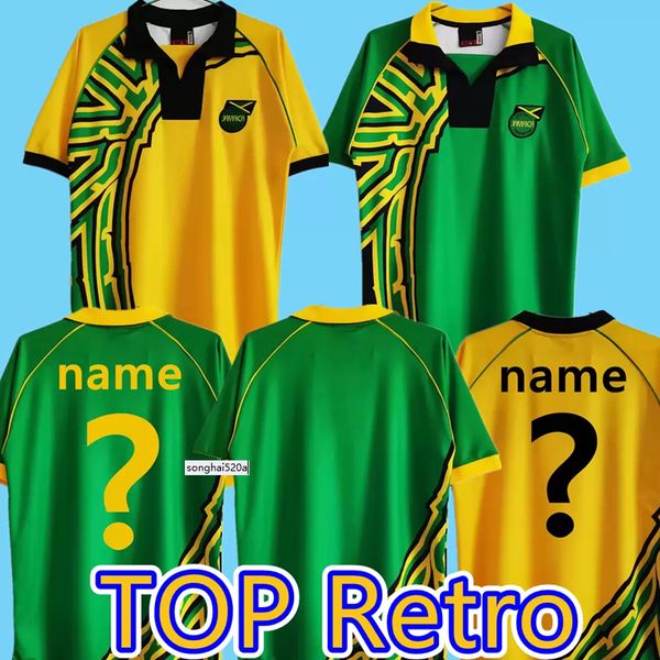 1998 jamaica retro soccer jersey 98 00 earle gayle whitmore burton frank sinclair home away vintage classic football shirt, Black
1998 jamaica retro soccer jersey 98 00 earle gayle whitmore burton frank sinclair home away vintage classic football shirt, Black