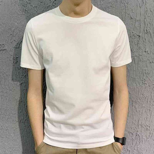 2022 summer white solid t shirt men cotton causal o-neck basic t-shirt male classical new slim fit y220426, White;black
2022 summer white solid t shirt men cotton causal o-neck basic t-shirt male classical new slim fit y220426, White;black