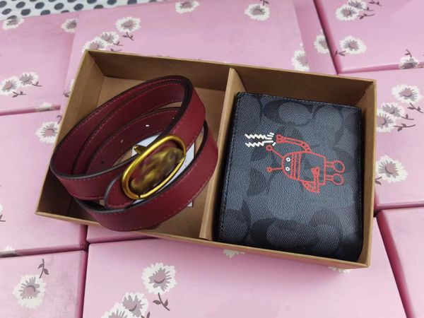 luxury mens wallet purse with belt 2piece set gift for man credit card holders money bag men's business wallet standard men wallets, Red;black
luxury mens wallet purse with belt 2piece set gift for man credit card holders money bag men's business wallet standard men wallets, Red;black