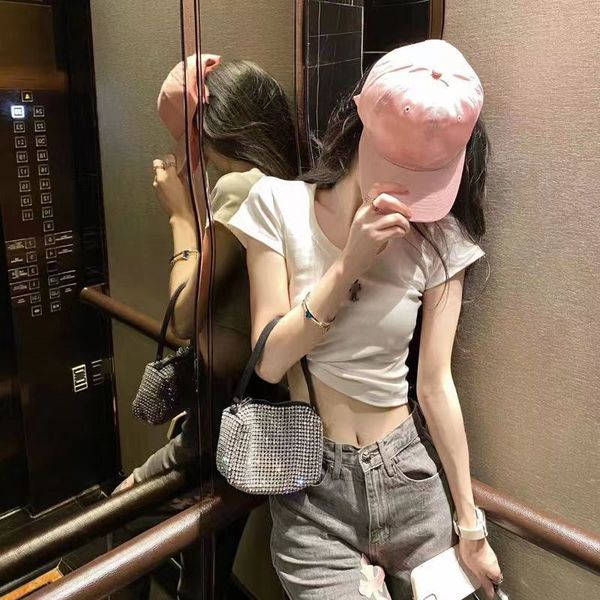 womens t shirt designer for women shirts with cross short sleeve bottoming shirt fashion summer tee woman clothing size s-l, White
womens t shirt designer for women shirts with cross short sleeve bottoming shirt fashion summer tee woman clothing size s-l, White