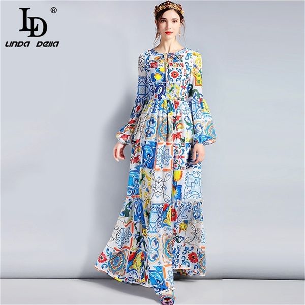 ld linda della fashion designer maxi dress 5xl plus size women s long sleeve boho colorful flower print casual long dress lj200818, Black;gray
ld linda della fashion designer maxi dress 5xl plus size women s long sleeve boho colorful flower print casual long dress lj200818, Black;gray