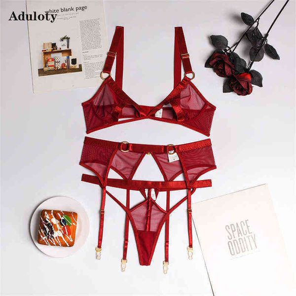 nxy set new burgundy wiresupport hollow lingerie mesh see through thin erotic women' underwear garter belt thong 0216, Red;black
nxy set new burgundy wiresupport hollow lingerie mesh see through thin erotic women' underwear garter belt thong 0216, Red;black