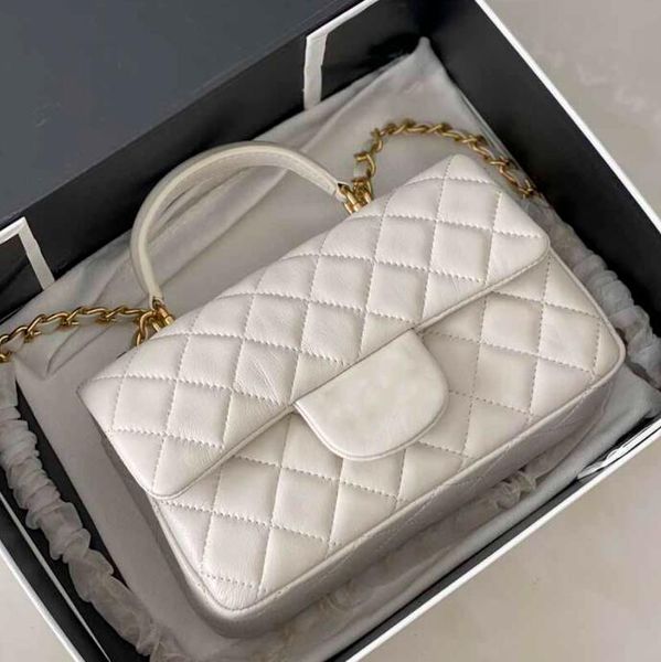 tz women's flap mini ladies designer bags white/black sheepskin shoulder bag handbag leather handle classic handbags golden chain cross
tz women's flap mini ladies designer bags white/black sheepskin shoulder bag handbag leather handle classic handbags golden chain cross