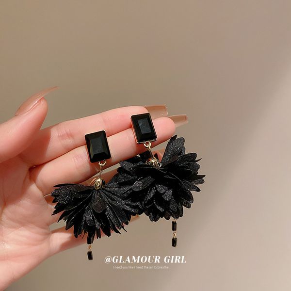 silver stud rhinestone-encrusted fabric flower petal earrings korean temperamental fairy ear stud earring niche design eardrop for women, Golden
silver stud rhinestone-encrusted fabric flower petal earrings korean temperamental fairy ear stud earring niche design eardrop for women, Golden
