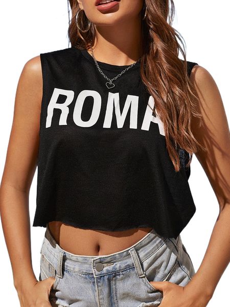 letter graphic tank 50jn#, White
letter graphic tank 50jn#, White