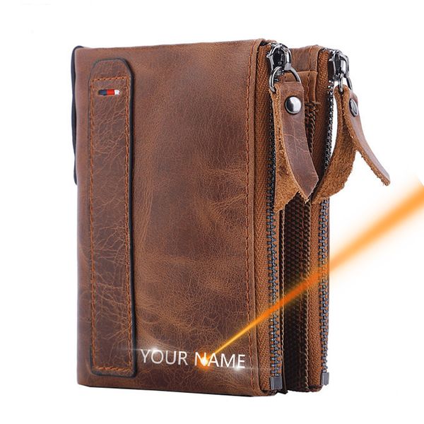 2022 men wallets 100% genuine cow leather name customized short card holder leather men purse brand male wallet, Red;black
2022 men wallets 100% genuine cow leather name customized short card holder leather men purse brand male wallet, Red;black