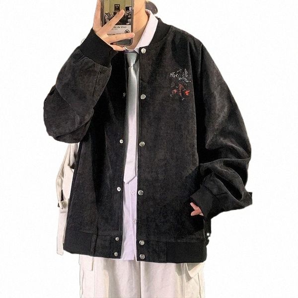 men's jackets men's japanese style vintage corduroy jacket autumn fashion graphic male baseball 2022 loose coat for d9pw#, Black;brown
men's jackets men's japanese style vintage corduroy jacket autumn fashion graphic male baseball 2022 loose coat for d9pw#, Black;brown