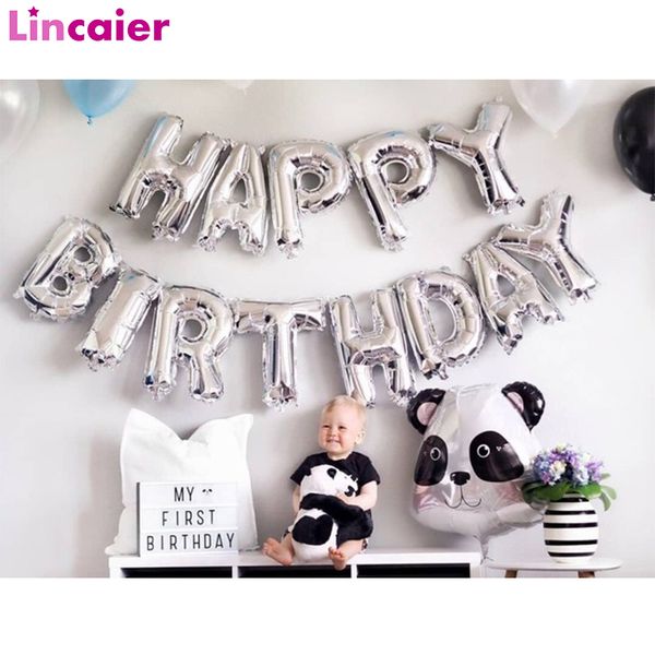 16inch happy birthday foil balloons baby first 1st birthday party decoration boy girl kids birthday bunting decor one year
16inch happy birthday foil balloons baby first 1st birthday party decoration boy girl kids birthday bunting decor one year
