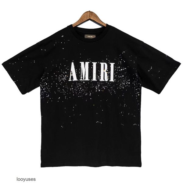 designer t shirts mens tshirt amirs amires 2022 summer fashion brand letter black starry splash men's women's short sleeve t-shirt, White;black
designer t shirts mens tshirt amirs amires 2022 summer fashion brand letter black starry splash men's women's short sleeve t-shirt, White;black