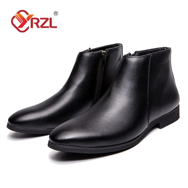 mens leather boots classic british style casual business shoes ankle boots for men plus size 48 men boots, Black
mens leather boots classic british style casual business shoes ankle boots for men plus size 48 men boots, Black