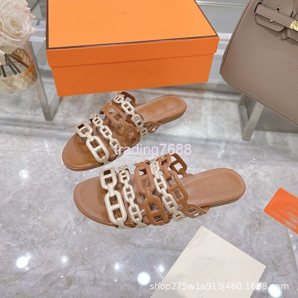 slippers summer women's beach shoes flat bottomed pig nose chain strap sandals fashion open toe, Black
slippers summer women's beach shoes flat bottomed pig nose chain strap sandals fashion open toe, Black