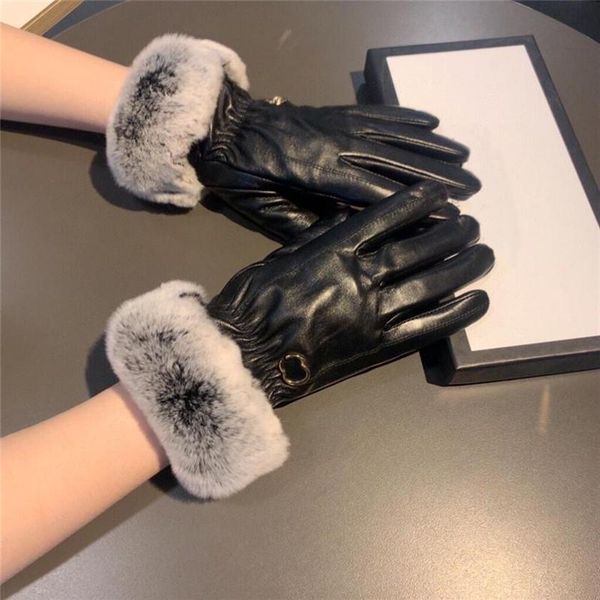luxury rabbit fur leather gloves autumn winter mittens with velvet inside women touch screen glove double letter metal symbol mitt272u, Blue;gray
luxury rabbit fur leather gloves autumn winter mittens with velvet inside women touch screen glove double letter metal symbol mitt272u, Blue;gray