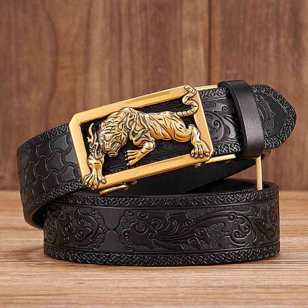 fashion tigger with tang grass pattern leather for men artwork automatic buckle belt, Black;brown
fashion tigger with tang grass pattern leather for men artwork automatic buckle belt, Black;brown