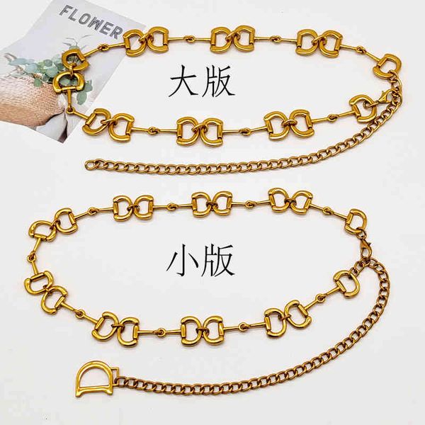 belts designer belt dahonghong's same copper gold simple letter buckle d thin waist chain versatile small fragrance skirt 92qv, Black;brown
belts designer belt dahonghong's same copper gold simple letter buckle d thin waist chain versatile small fragrance skirt 92qv, Black;brown