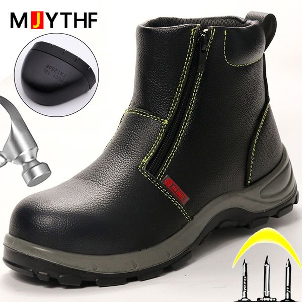 leather shoes work boots safety steel toe shoes plush warm winter boots anti-smash anti-puncture safety shoes men ankle boots, Red;white
leather shoes work boots safety steel toe shoes plush warm winter boots anti-smash anti-puncture safety shoes men ankle boots, Red;white