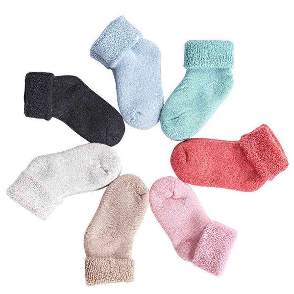 thicken autumn winter real woolen baby kids socks soft warm for children 0-7 years boys girls thermal floor l220716, Pink;yellow
thicken autumn winter real woolen baby kids socks soft warm for children 0-7 years boys girls thermal floor l220716, Pink;yellow