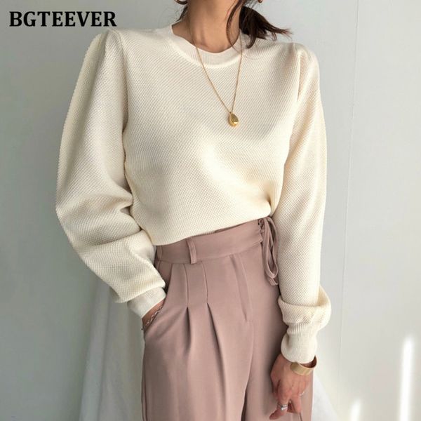 elegant basic long sleeve loose women sweaters jumpers autumn winter o-neck short ladies knitted pullovers 2021, White;black
elegant basic long sleeve loose women sweaters jumpers autumn winter o-neck short ladies knitted pullovers 2021, White;black