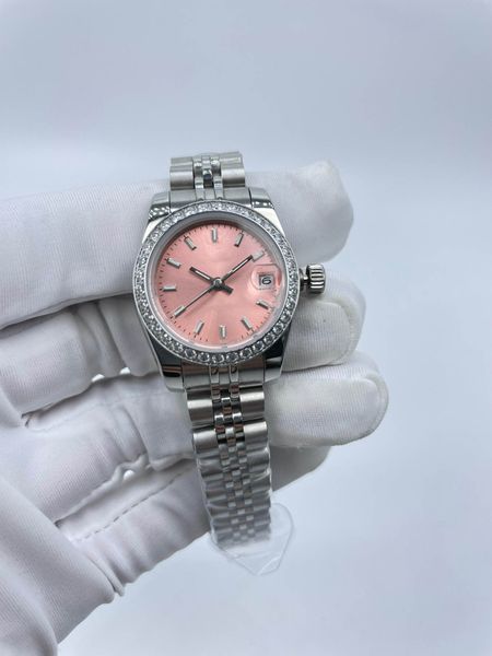 classic designer women's watch automatic full stainless stell strap diamond iced out mechanial wristwatches waterproof woman ladies bir, Slivery;brown
classic designer women's watch automatic full stainless stell strap diamond iced out mechanial wristwatches waterproof woman ladies bir, Slivery;brown