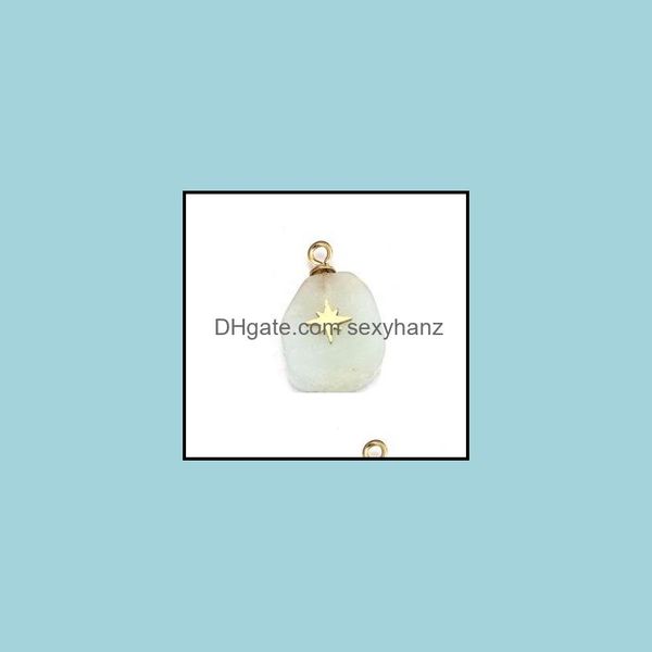 charms jewelry findings components natural stone and stainless steel gold pendants white quartz pendant diy earring necklaces making drop, Bronze;silver
charms jewelry findings components natural stone and stainless steel gold pendants white quartz pendant diy earring necklaces making drop, Bronze;silver