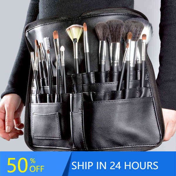 makeup tools multi-function portable pu cosmetic bag large capacity brush with zipper belt for professional artist 25#220422
makeup tools multi-function portable pu cosmetic bag large capacity brush with zipper belt for professional artist 25#220422