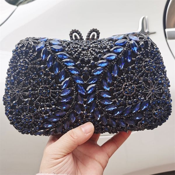 navy blue luxury crystal clutch bag party ladies wedding bridal evening bags prom handbags sm162 220624
navy blue luxury crystal clutch bag party ladies wedding bridal evening bags prom handbags sm162 220624