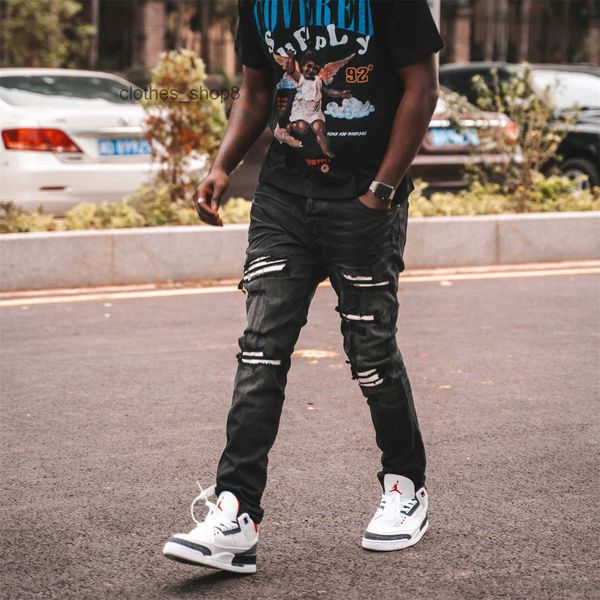 european and american designer jeans amirss men jean pants fog ripped jeans men's loose fashion brand ins large fat pants harlan r 0h3s, Blue
european and american designer jeans amirss men jean pants fog ripped jeans men's loose fashion brand ins large fat pants harlan r 0h3s, Blue