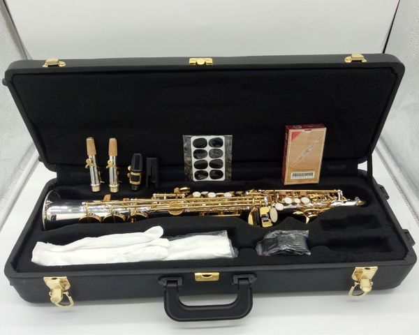 mfc soprano saxophone s-9930 s-w030 silvering gold key brass sax professional mouthpiece patches pads reeds bend neck
mfc soprano saxophone s-9930 s-w030 silvering gold key brass sax professional mouthpiece patches pads reeds bend neck