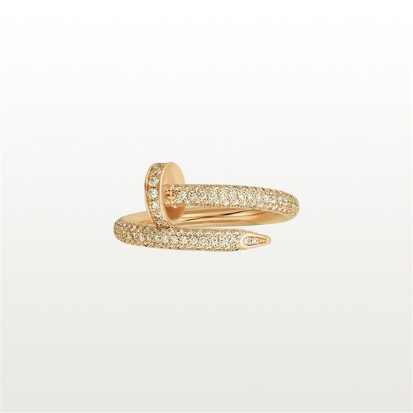 designer nail ring luxury jewelry star diamonds band rings for women titanium steel alloy gold-plated process accessories never fa2877, Silver
designer nail ring luxury jewelry star diamonds band rings for women titanium steel alloy gold-plated process accessories never fa2877, Silver