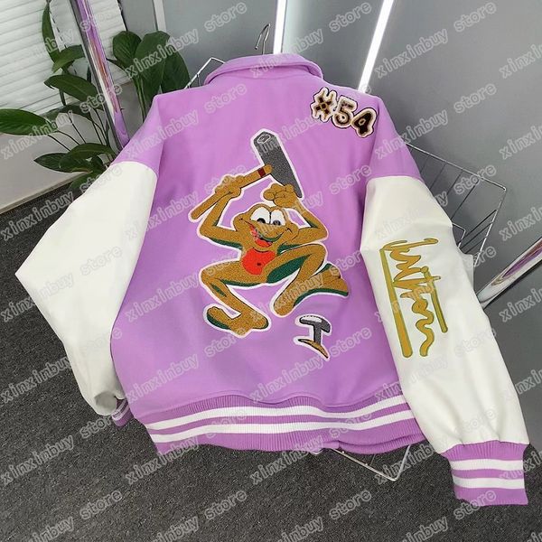 22ss men designers jackets frog jacquard fabric 1854 baseball cloth stand collar streetwear black m-xl, Black;brown
22ss men designers jackets frog jacquard fabric 1854 baseball cloth stand collar streetwear black m-xl, Black;brown