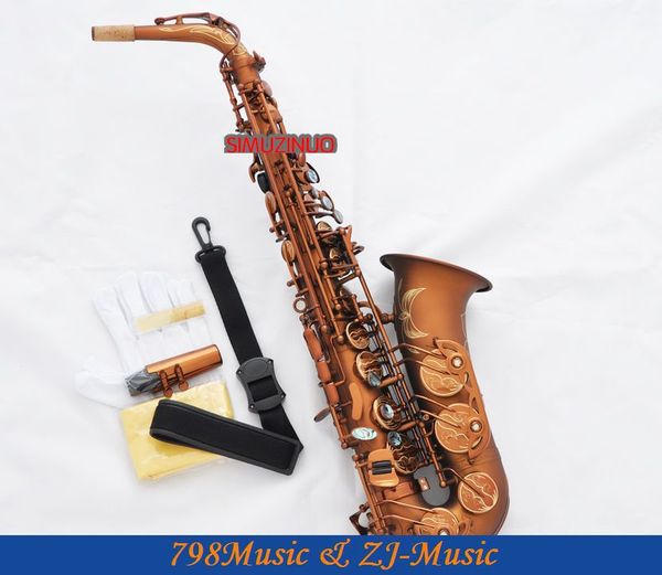 professional matte coffee alto saxophone sax high f# abalone shell key with case
professional matte coffee alto saxophone sax high f# abalone shell key with case